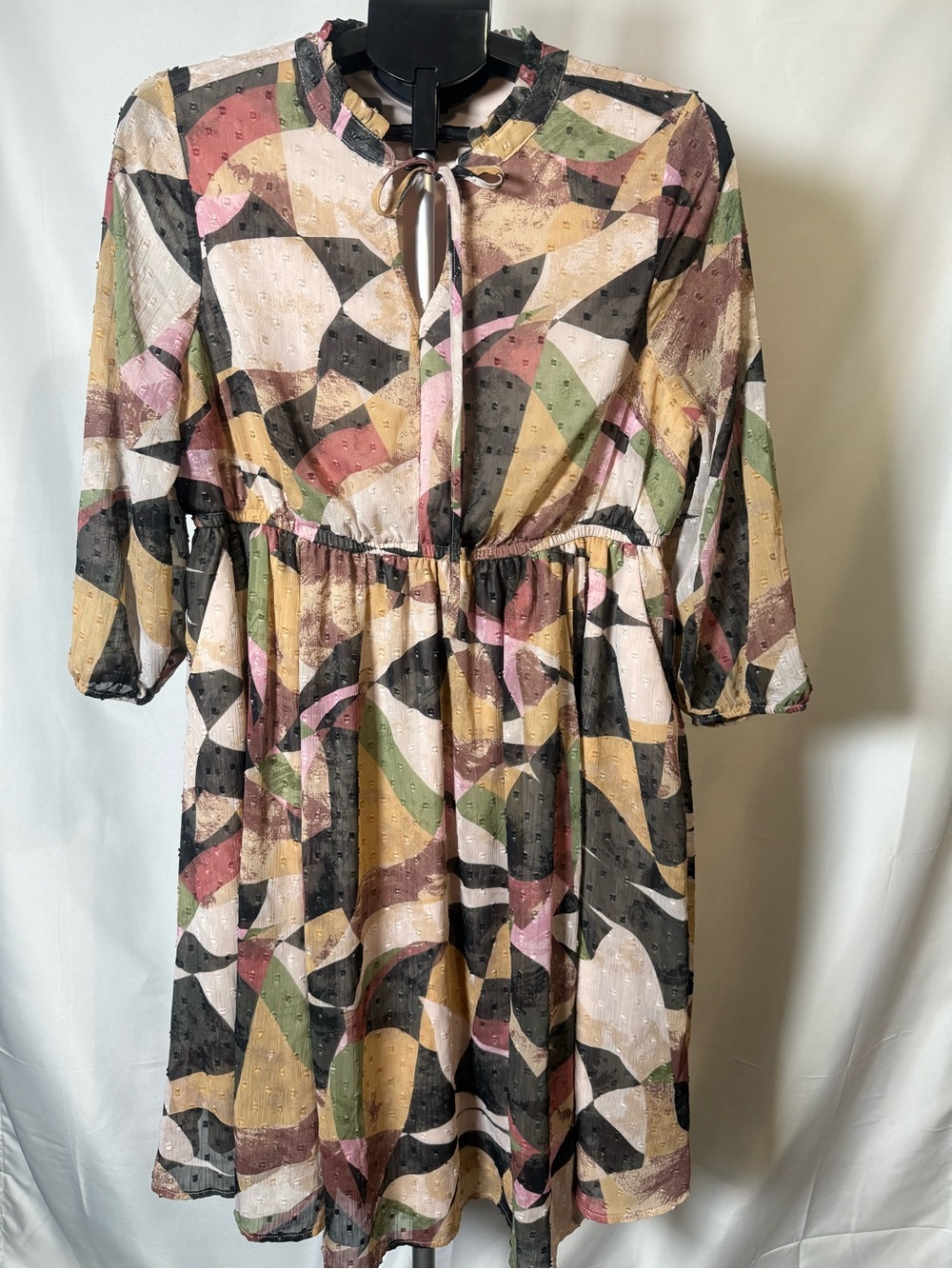 torrid Multi-Color Geometric Mini Dress